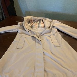 Burberry trench coat!